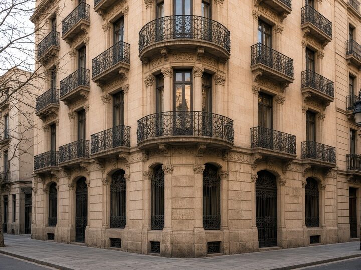 Fachada urbana de la sede en Barcelona